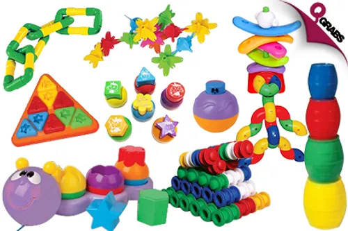 From QR15 Inspire your Child to Learn with Imaginative Toys - Choose from 10 Creative Designs! (Up to QR60 Value)